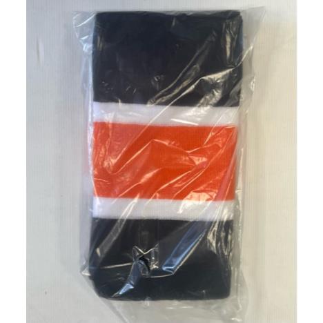 Ventro Pro Puffer Skate Socks - Black/White/Orange £14.95